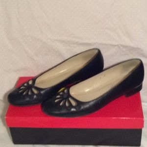 Talbots Navy Flats